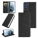 Flip Cover Samsung Galaxy S21 FE Effet Cuir Douceur Flip Cover Samsung Galaxy S21 FE Effet Cuir Douceur