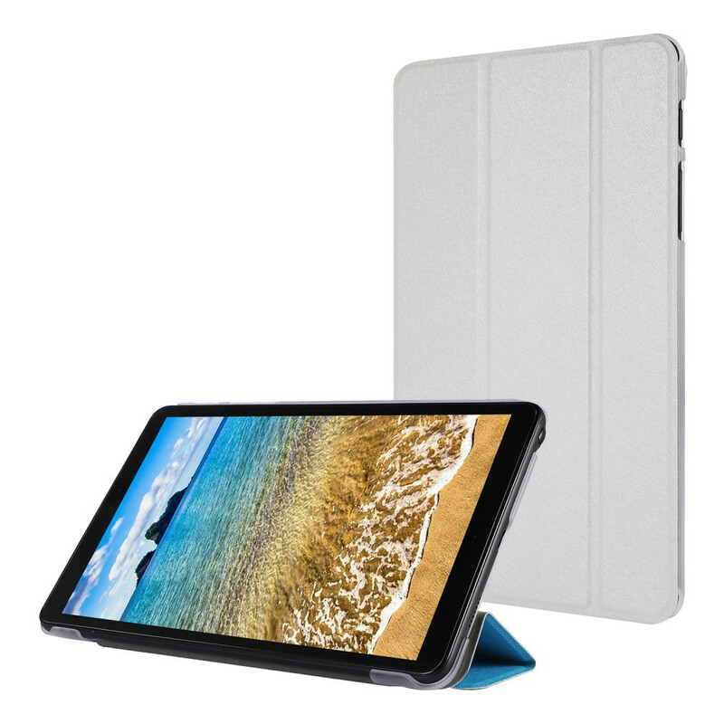 Smart Case Samsung Galaxy Tab A7 Lite Simili Cuir Texture Soie Smart Case Samsung Galaxy Tab A7 Lite Simili Cuir Texture Soie