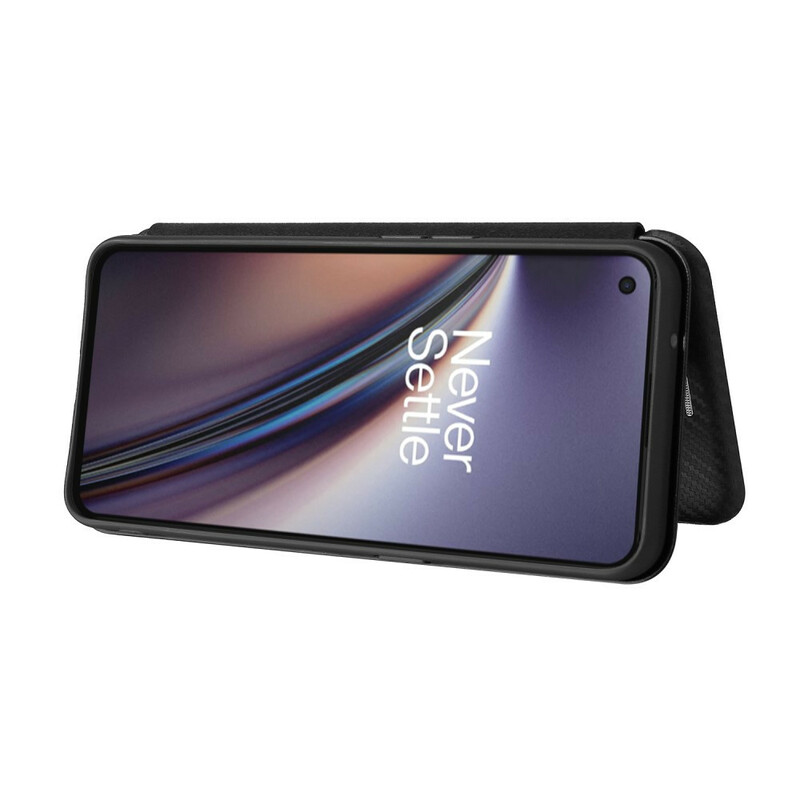 Flip Cover OnePlus Nord CE 5G Silicone Carbone Coloré Flip Cover OnePlus Nord CE 5G Silicone Carbone Coloré