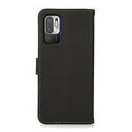 Housse Xiaomi Redmi Note 10 5G / Poco M3 Pro 5G Cuir Véritable KHAZNEH RFID Housse Xiaomi Redmi Note 10 5G / Poco M3 Pro 5G Cuir Véritable KHAZNEH RFID