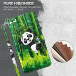 Housse Xiaomi Redmi Note 10 5G / Poco M3 Pro 5G Panda et Bambou Housse Xiaomi Redmi Note 10 5G / Poco M3 Pro 5G Panda et Bambou