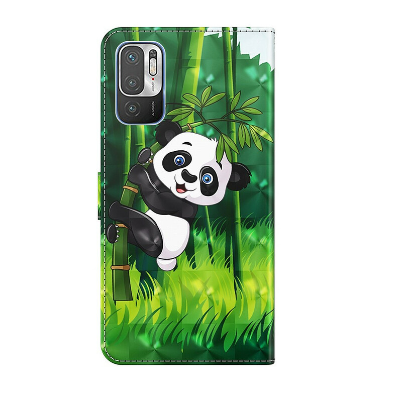 Housse Xiaomi Redmi Note 10 5G / Poco M3 Pro 5G Panda et Bambou Housse Xiaomi Redmi Note 10 5G / Poco M3 Pro 5G Panda et Bambou