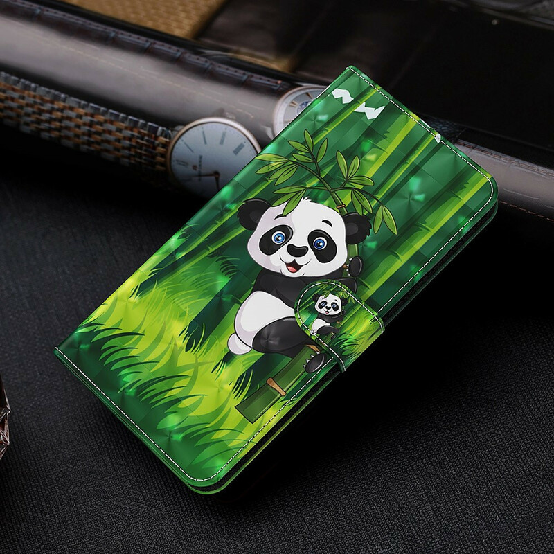 Housse Xiaomi Redmi Note 10 5G / Poco M3 Pro 5G Panda et Bambou Housse Xiaomi Redmi Note 10 5G / Poco M3 Pro 5G Panda et Bambou