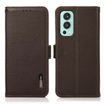 Housse OnePlus Nord 2 5G Cuir Litchi KHAZNEH Housse OnePlus Nord 2 5G Cuir Litchi KHAZNEH
