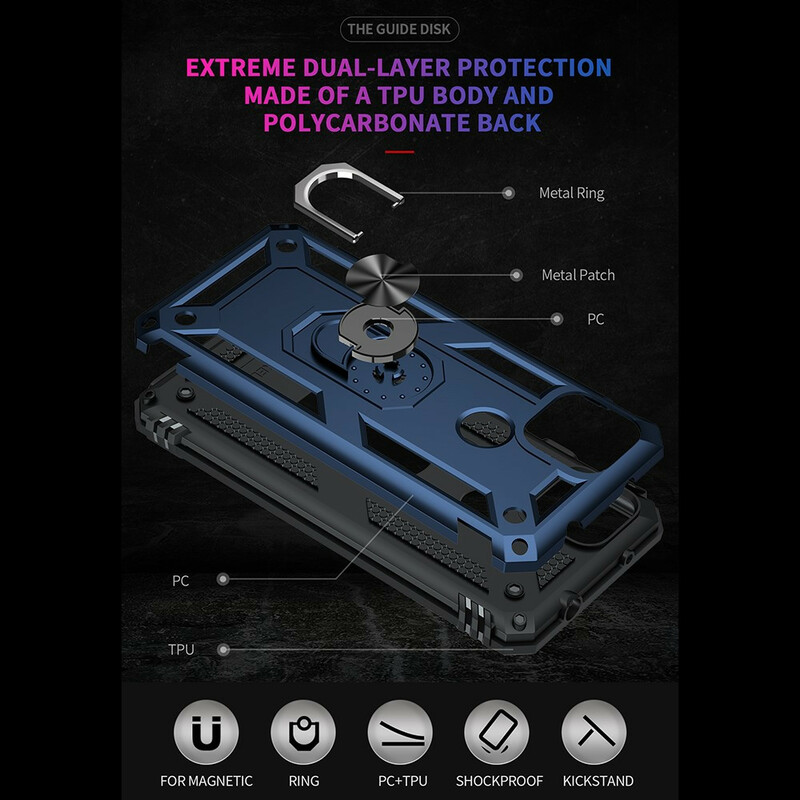 Coque Google Pixel 5A 5G Anneau Premium Coque Google Pixel 5A 5G Anneau Premium
