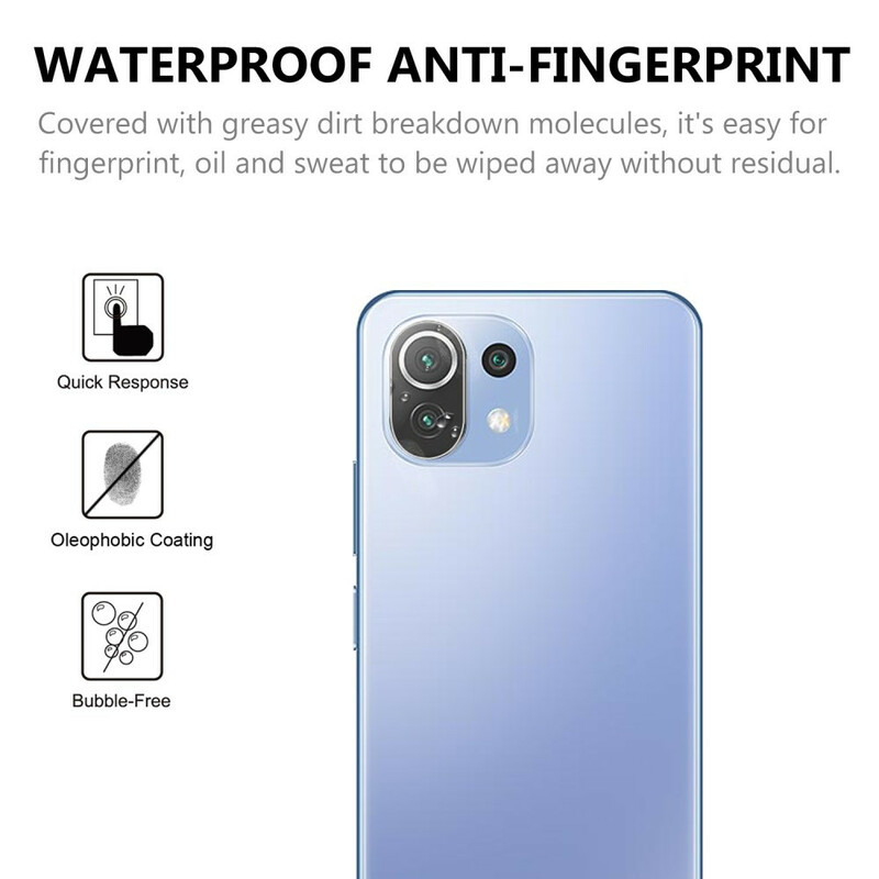 Lentille de Protection en Verre Trempé pour Xiaomi Mi 11 Lite 4G / 5G Lentille de Protection en Verre Trempé pour Xiaomi Mi 11 Lite 4G / 5G