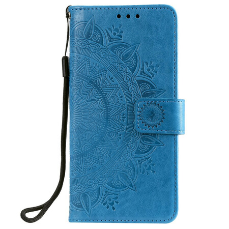 Housse iPhone 13 Mini Mandala Soleil