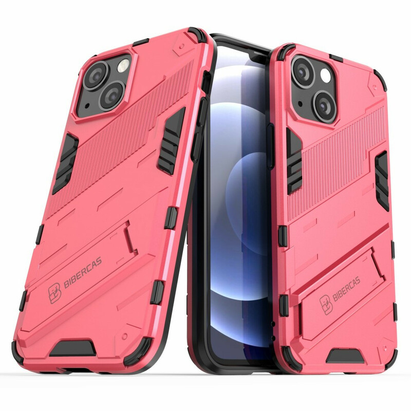 Coque iPhone 13 Mini Support Amovible Deux Positions Mains Libres