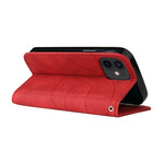 Housse iPhone 13 Mini Simili Cuir Bicolore Signature Housse iPhone 13 Mini Simili Cuir Bicolore Signature