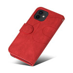 Housse iPhone 13 Mini Simili Cuir Bicolore Signature Housse iPhone 13 Mini Simili Cuir Bicolore Signature