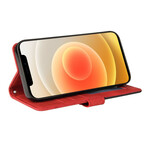 Housse iPhone 13 Mini Simili Cuir Bicolore Signature Housse iPhone 13 Mini Simili Cuir Bicolore Signature