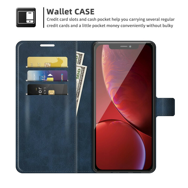 Housse iPhone 13 Pro Max Effet Cuir Slim Extrême Housse iPhone 13 Pro Max Effet Cuir Slim Extrême