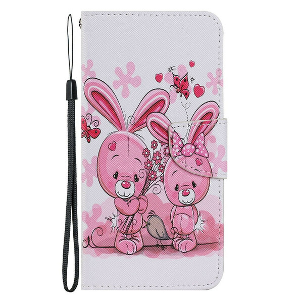 Housse iPhone 13 Lapins