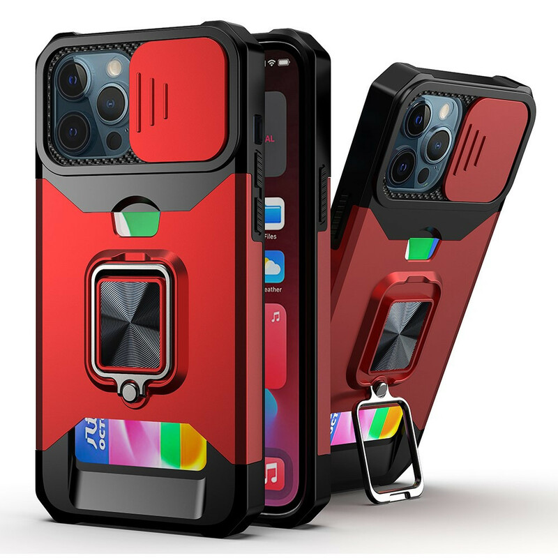 Coque iPhone 13 Pro Max Multi-Fonctionnelle Protège-Lentilles Coque iPhone 13 Pro Max Multi-Fonctionnelle Protège-Lentilles