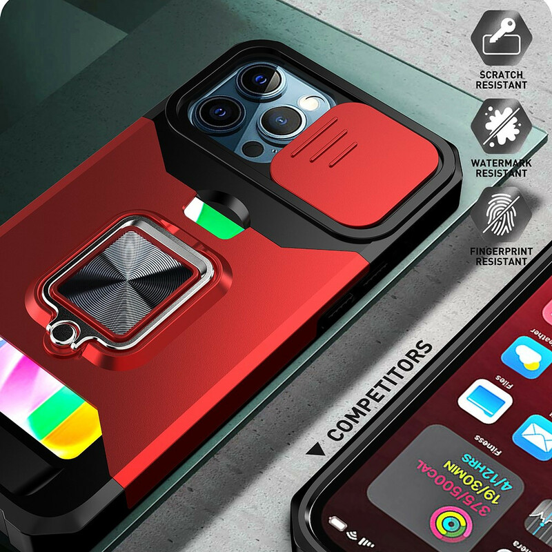 Coque iPhone 13 Pro Max Multi-Fonctionnelle Protège-Lentilles Coque iPhone 13 Pro Max Multi-Fonctionnelle Protège-Lentilles
