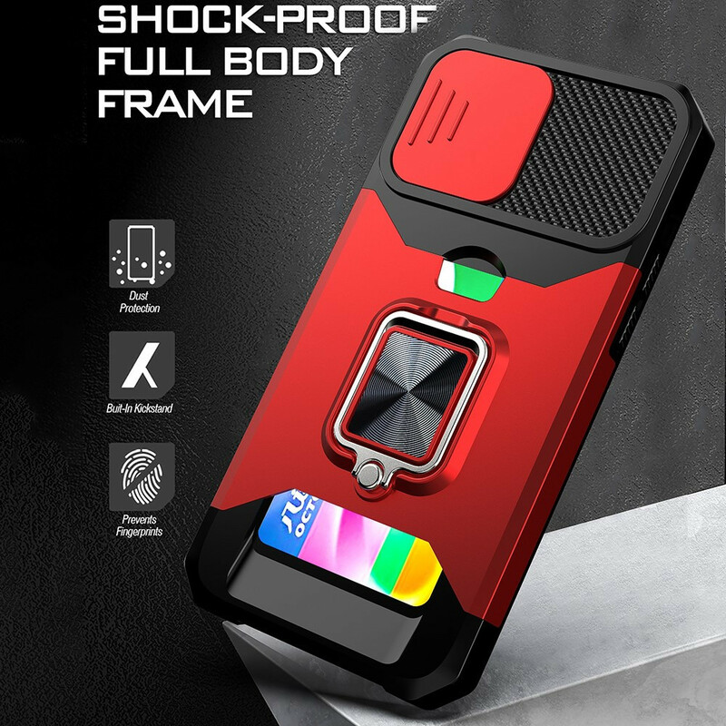 Coque iPhone 13 Pro Max Multi-Fonctionnelle Protège-Lentilles Coque iPhone 13 Pro Max Multi-Fonctionnelle Protège-Lentilles