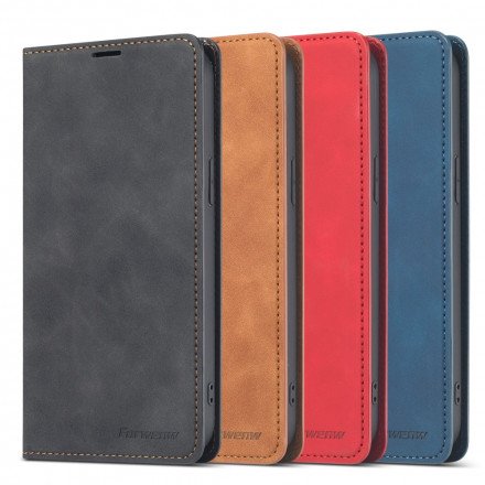 Flip Cover iPhone 13 Effet Cuir FORWENW Flip Cover iPhone 13 Effet Cuir FORWENW