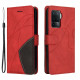 Housse Oppo A94 5G Simili Cuir Bicolore Signature Housse Oppo A94 5G Simili Cuir Bicolore Signature