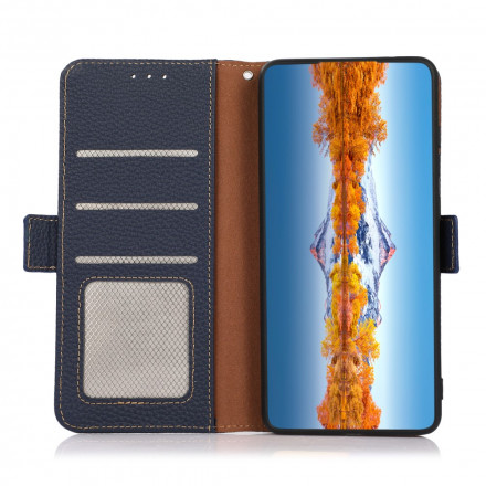 Housse Xiaomi 11T / 11T Pro Cuir Litchi KHAZNEH RFID Housse Xiaomi 11T / 11T Pro Cuir Litchi KHAZNEH RFID