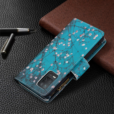 Housse Realme 8 5G Poche Zippée Arbre