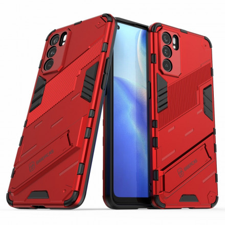 Coque Oppo Reno 6 5G Support Amovible Deux Positions Mains Libres Coque Oppo Reno 6 5G Support Amovible Deux Positions Mains Libres