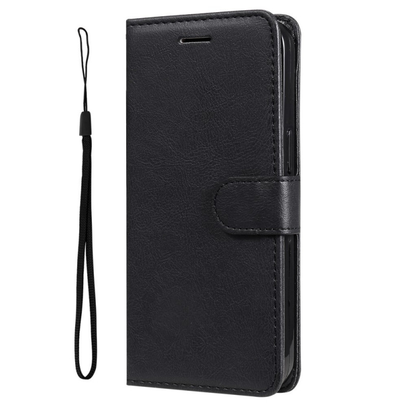 Housse Samsung Galaxy A13 5G / A04s Solid Color Serie à Lanière