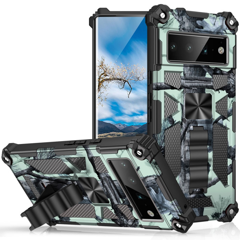 Coque Google Pixel 6 Pro Camouflage Support Amovible