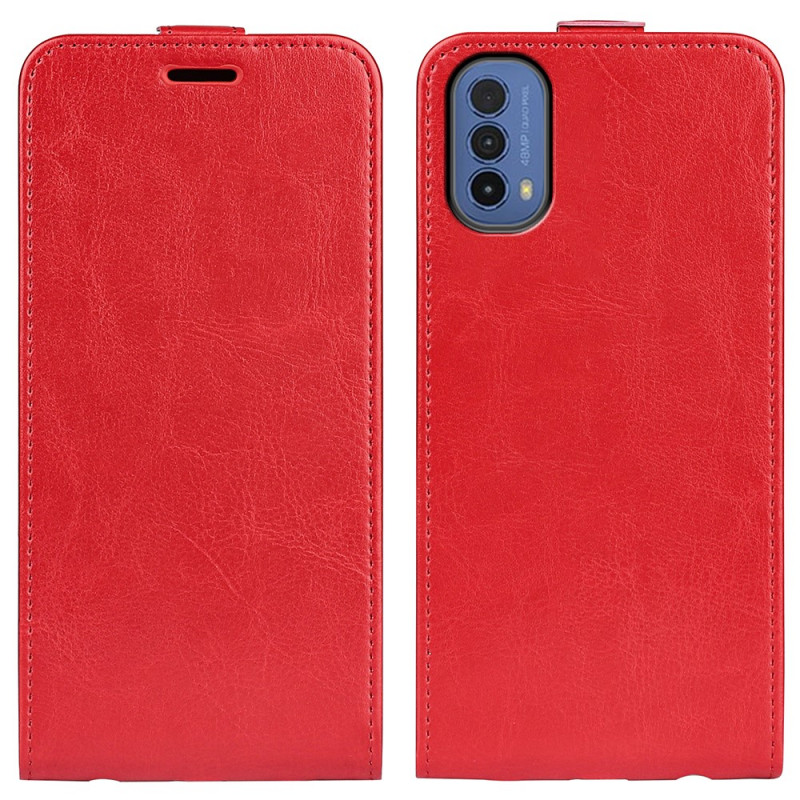 Housse Moto E40 / E30 / E20 Rabattable Retro