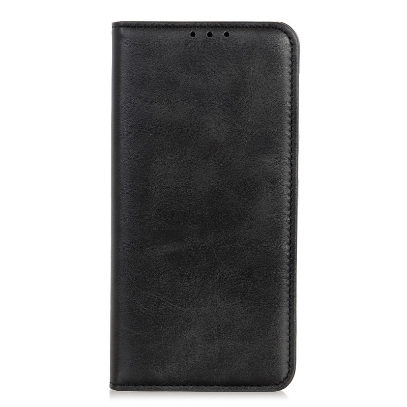 Flip Cover Samsung Galaxy S22 5G Cuir Fendu Élégance