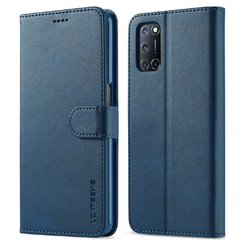 Housse Oppo Find X3 Lite LC.IMEEKE Effet Cuir