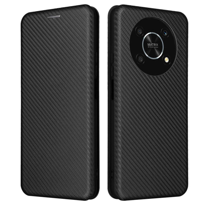 Flip Cover Honor Magic 4 Lite 5G / X9 5G Fibre Carbone Colorée
