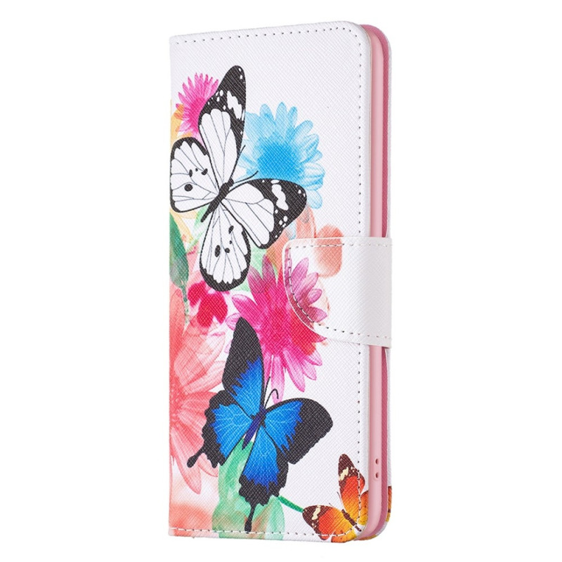 Housse Google Pixel 7 Papillons Aquarelle