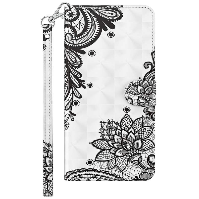 Housse Samsung Galaxy S23 Ultra 5G Dentelle à Lanière