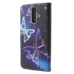 Housse Huawei Mate 10 Lite Papillon Coloré