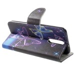 Housse Huawei Mate 10 Lite Papillon Coloré