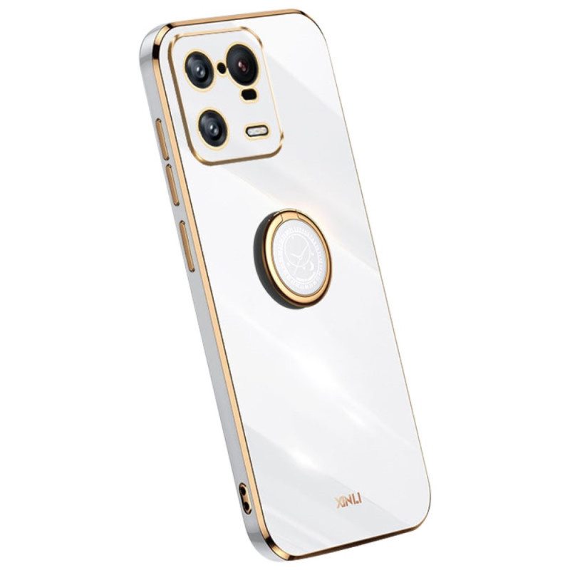 Coque Xiaomi 13 Pro Effet Métal Anneau-Support XINLI