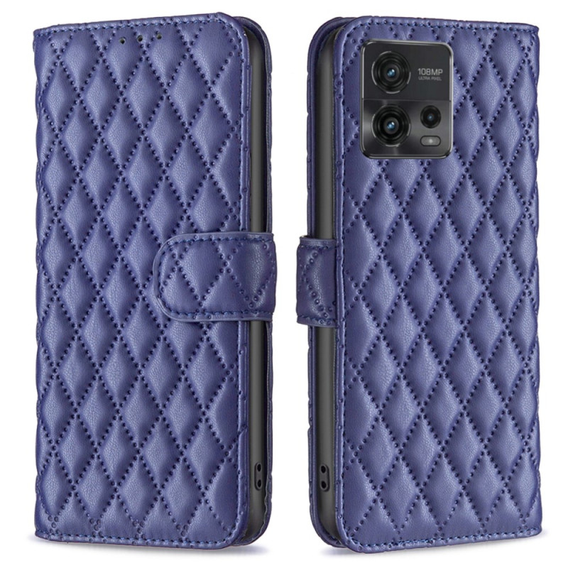 Housse Moto G72 Matelassée BINFEN COLOR