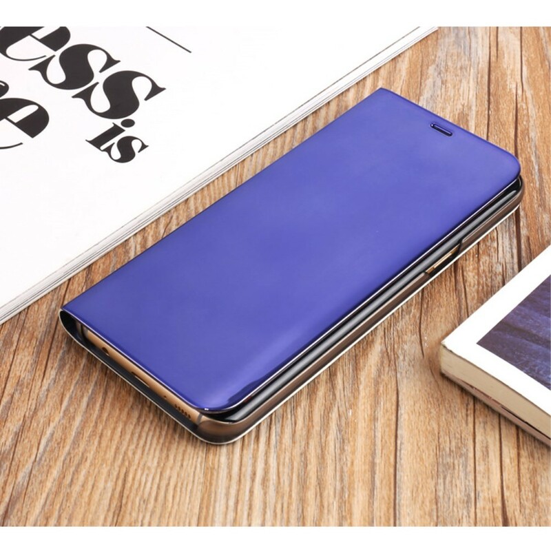 View Cover Samsung Galaxy S8 Plus Miroir et Effet Cuir
