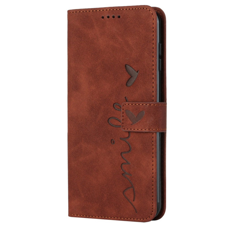 Housse Moto G62 5G Smile avec Lanière