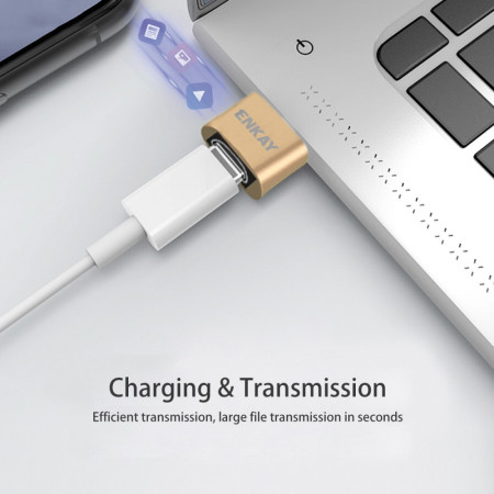 Mini Adaptateur Mâle USB et...