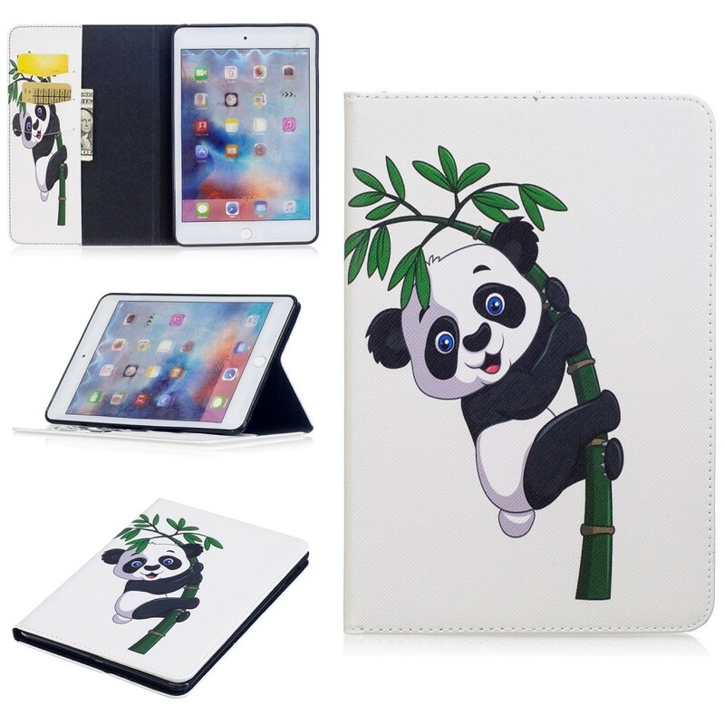 Housse iPad Mini 4 Panda Sur Le Bambou Housse iPad Mini 4 Panda Sur Le Bambou
