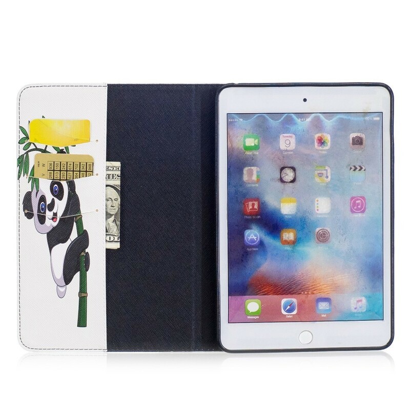 Housse iPad Mini 4 Panda Sur Le Bambou Housse iPad Mini 4 Panda Sur Le Bambou