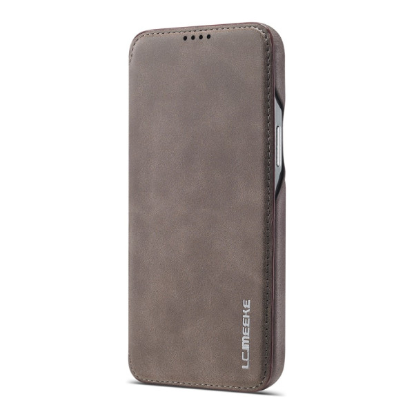 Flip Cover iPhone 15 Style Cuir LC.IMEEKE