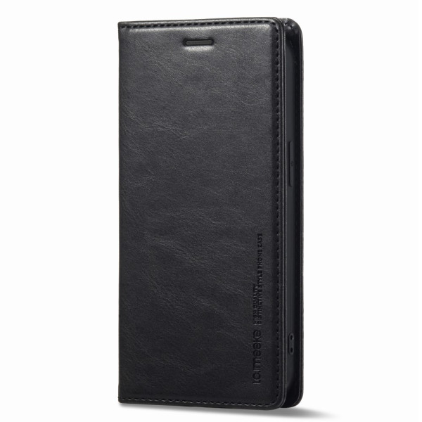 Flip Cover iPhone 15 Plus Effet Cuir Protection des Cartes LC.IMEEKE