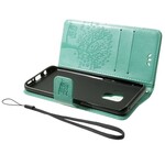 Housse Samsung Galaxy S9 Arbre et Hiboux à Lanière