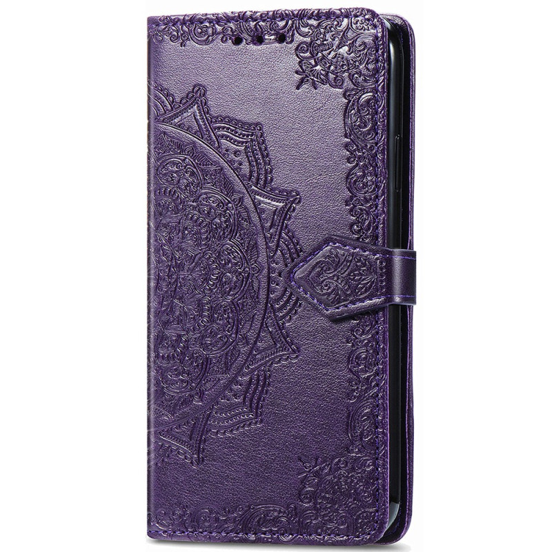 Housse Samsung Galaxy S23 FE Mandala Soleil avec Lanière