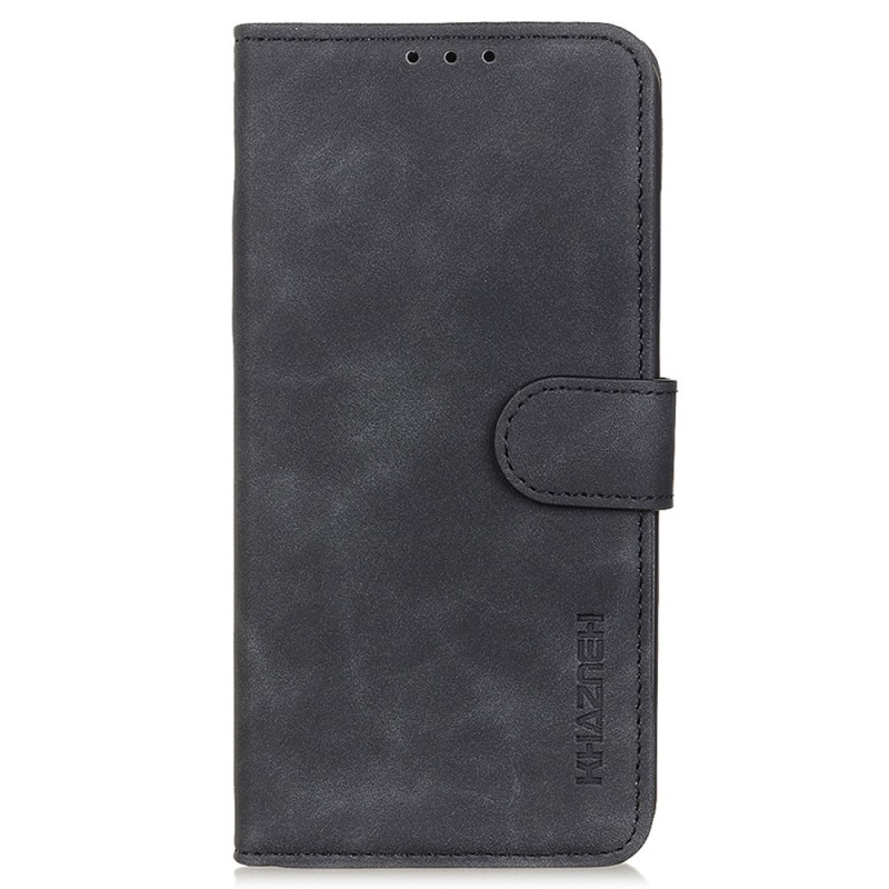 Housse Samsung Galaxy S23 FE Effet Cuir Vintage KHAZNEH