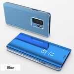View Cover Samsung Galaxy S9 Miroir et Effet Cuir View Cover Samsung Galaxy S9 Miroir et Effet Cuir