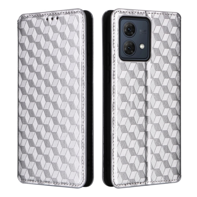 Flip Cover Moto G84 5G Losanges 3D