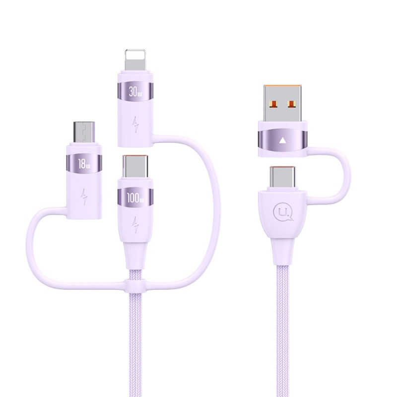 Câble de Charge Rapide 6-en-1 1.2m USAMS